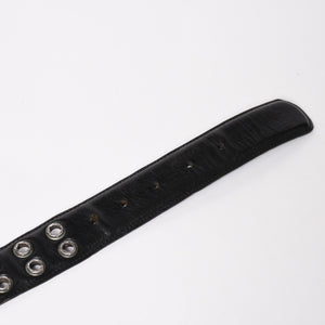 CHROME HEARTS クロムハーツ STRAP DBL ROW OF GROMMETS ストラップ ダブル ロウ オブ グロメッツ サイズ36 シルバー925 美品 中古 4a005183