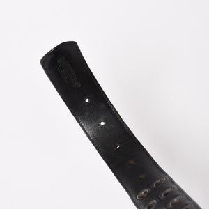CHROME HEARTS クロムハーツ STRAP DBL ROW OF GROMMETS ストラップ ダブル ロウ オブ グロメッツ サイズ36 シルバー925 美品 中古 4a005183