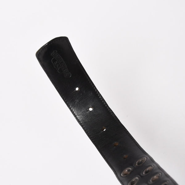 CHROME HEARTS クロムハーツ STRAP DBL ROW OF GROMMETS ストラップ ダブル ロウ オブ グロメッツ サイズ36 シルバー925 美品 中古 4a005183