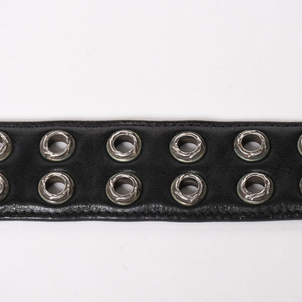 CHROME HEARTS クロムハーツ STRAP DBL ROW OF GROMMETS ストラップ ダブル ロウ オブ グロメッツ サイズ36 シルバー925 美品 中古 4a005183