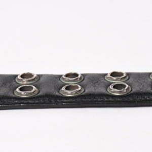 CHROME HEARTS クロムハーツ STRAP DBL ROW OF GROMMETS ストラップ ダブル ロウ オブ グロメッツ サイズ36 シルバー925 美品 中古 4a005183