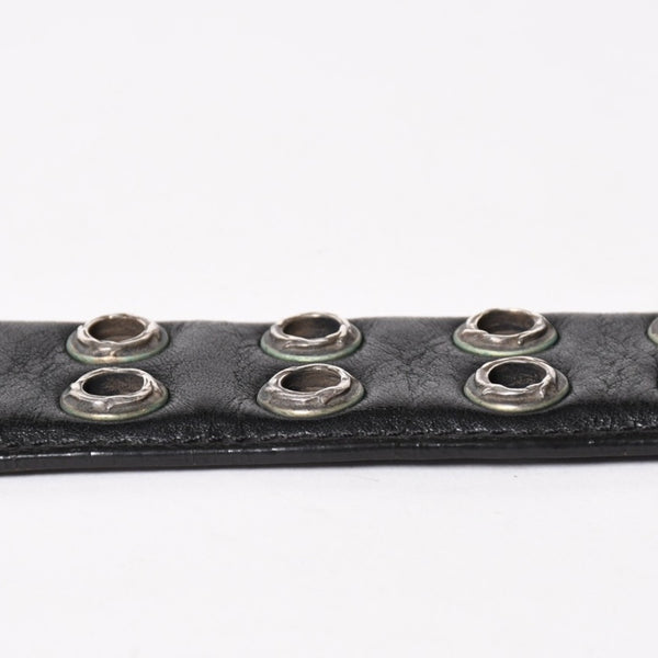 CHROME HEARTS クロムハーツ STRAP DBL ROW OF GROMMETS ストラップ ダブル ロウ オブ グロメッツ サイズ36 シルバー925 美品 中古 4a005183