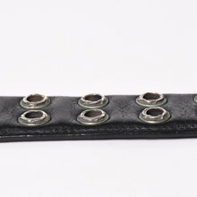 画像をギャラリービューアに読み込む, CHROME HEARTS クロムハーツ STRAP DBL ROW OF GROMMETS ストラップ ダブル ロウ オブ グロメッツ サイズ36 シルバー925 美品 中古 4a005183