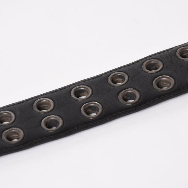 CHROME HEARTS クロムハーツ STRAP DBL ROW OF GROMMETS ストラップ ダブル ロウ オブ グロメッツ サイズ36 シルバー925 美品 中古 4a005183