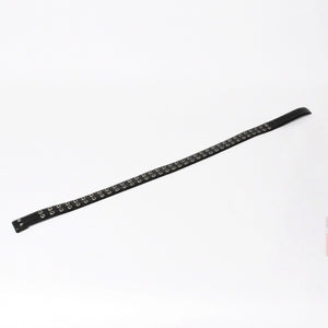 CHROME HEARTS クロムハーツ STRAP DBL ROW OF GROMMETS ストラップ ダブル ロウ オブ グロメッツ サイズ36 シルバー925 美品 中古 4a005183