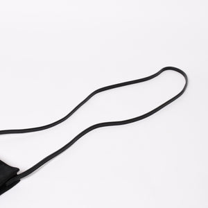Very Good Condition CHROME HEARTS Square Pocket Vine Dagger Shoulder Bag Suede Used 4a005201
