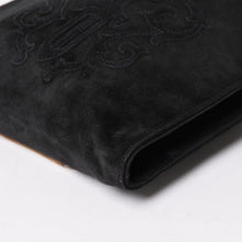 画像をギャラリービューアに読み込む, 極美品 CHROME HEARTS クロムハーツ スクエアポケット ヴァインダガー ショルダーバッグ スエード 中古 4a005201