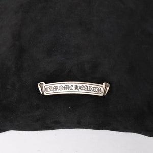 Very Good Condition CHROME HEARTS Square Pocket Vine Dagger Shoulder Bag Suede Used 4a005201
