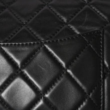 画像をギャラリービューアに読み込む, CHANEL シャネル 2.55 ロール クラッチバッグ 14番台 ココマーク ラムスキン ブラック ルテニウム金具 美品 中古 4a005113