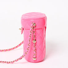 画像をギャラリービューアに読み込む, 極美品 CHANEL シャネル バニティ チェーンショルダーバッグ ランダム番台 ココマーク パテントレザー ピンク ゴールド金具 中古 4a005084