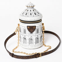 画像をギャラリービューアに読み込む, 新品同様品 LOUIS VUITTON ルイヴィトン 2WAY ショルダーバッグ M59143 フォルナセッティ モノグラム カンヌ パテントレザー ホワイト グレー 中古 4a005115