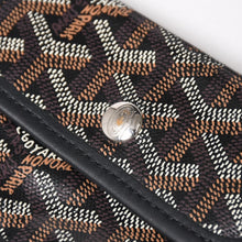 画像をギャラリービューアに読み込む, 極美品 GOYARD ゴヤール アンジュ ミニ トートバッグ ハンドバッグ ポーチ PVC レザー ブラック ブラウン 中古 4a005117