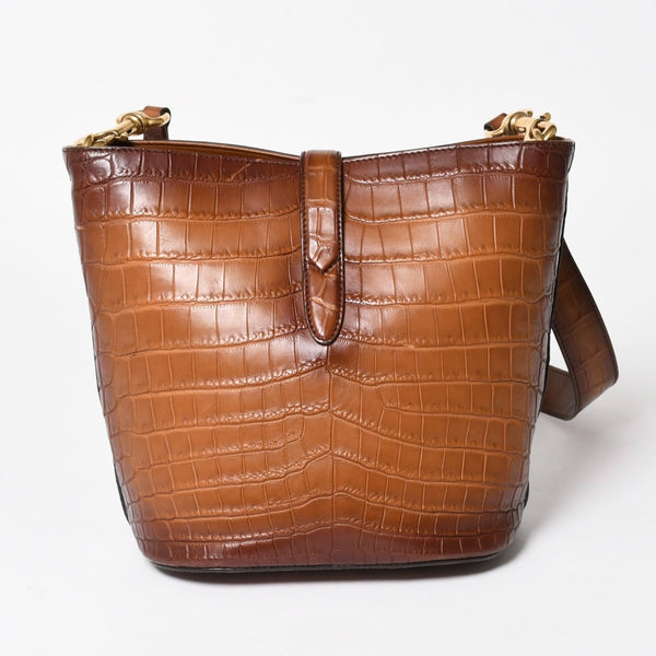 Very good condition GUCCI Shoulder bag Bucket bag Crossbody bag New Jackie Brown 380579 Gold hardware Rare Used 4a004854
