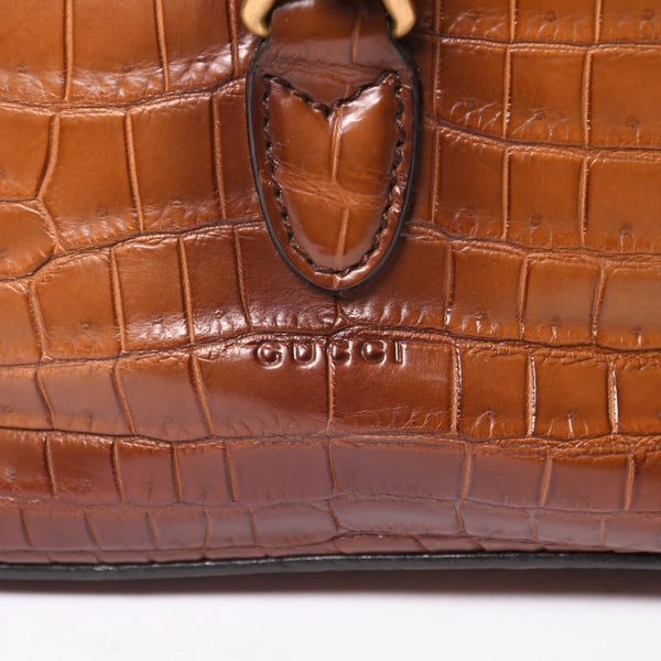 Very good condition GUCCI Shoulder bag Bucket bag Crossbody bag New Jackie Brown 380579 Gold hardware Rare Used 4a004854