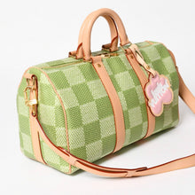 画像をギャラリービューアに読み込む, 極美品 LOUIS VUITTON ルイヴィトン キーポル バンドリエール35 2WAYバッグ N40671 ダミエ ゴルフ グリーン Tyler,The Creator 中古 4a005112