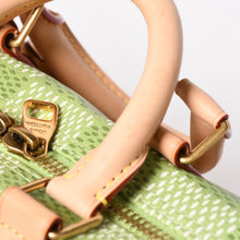 画像をギャラリービューアに読み込む, 極美品 LOUIS VUITTON ルイヴィトン キーポル バンドリエール35 2WAYバッグ N40671 ダミエ ゴルフ グリーン Tyler,The Creator 中古 4a005112