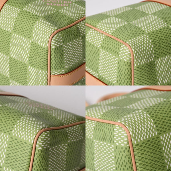 Very good condition LOUIS VUITTON Keepall Bandouliere 35 2WAY bag N40671 Damier Golf Green Tyler,The Creator Used 4a005112