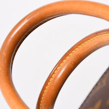 画像をギャラリービューアに読み込む, LOUIS VUITTON ルイヴィトン スピーディ25 ハンドバック M41528 モノグラム PVCコーティングキャンバス レザー ブラウン ゴールド金具 美品 中古 4a004905