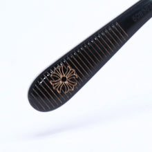 Load image into Gallery viewer, CHROME HEARTS クロムハーツ AMBIDIXTROUS ウェリントン型サングラス 伊達メガネ CHプラス BK-18KGP 53□21-151 日本製 美品 中古 4a005127