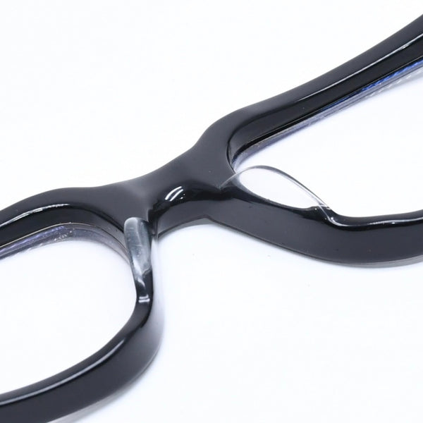 CHROME HEARTS クロムハーツ AMBIDIXTROUS ウェリントン型サングラス 伊達メガネ CHプラス BK-18KGP 53□21-151 日本製 美品 中古 4a005127
