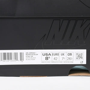 新品未使用 NIKE ナイキ × UNION × Fragment Design AIR JORDAN 1 RETRO HIGH OG SP エアジョーダン1 ハイ II7282 100 サイズ8.5 中古 4a005133