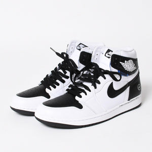 新品未使用 NIKE ナイキ × UNION × Fragment Design AIR JORDAN 1 RETRO HIGH OG SP エアジョーダン1 ハイ II7282 100 サイズ8.5 中古 4a005133