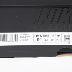 新品未使用 NIKE ナイキ × UNION × Fragment Design AIR JORDAN 1 RETRO HIGH OG SP エアジョーダン1 ハイ II7282 100 サイズ9.5 中古 4a005134