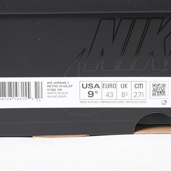 新品未使用 NIKE ナイキ × UNION × Fragment Design AIR JORDAN 1 RETRO HIGH OG SP エアジョーダン1 ハイ II7282 100 サイズ9.5 中古 4a005134