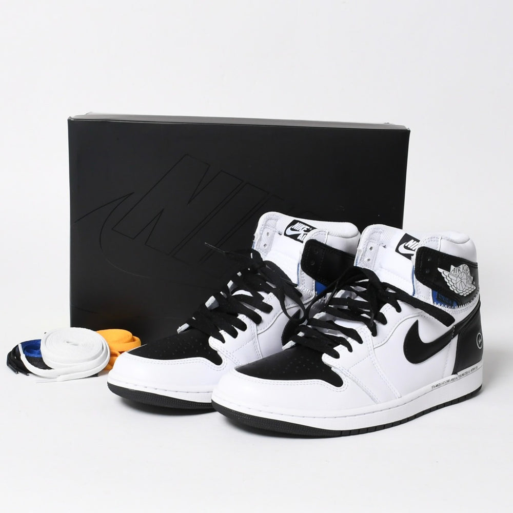 新品未使用 NIKE ナイキ × UNION × Fragment Design AIR JORDAN 1 RETRO HIGH OG SP エアジョーダン1 ハイ II7282 100 サイズ10 中古 4a005136