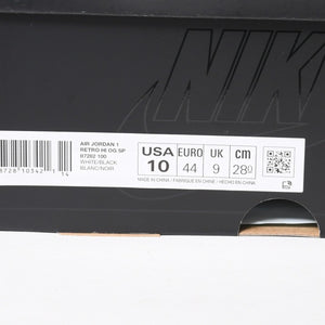 新品未使用 NIKE ナイキ × UNION × Fragment Design AIR JORDAN 1 RETRO HIGH OG SP エアジョーダン1 ハイ II7282 100 サイズ10 中古 4a005138