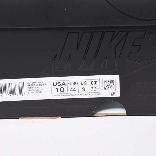 新品未使用 NIKE ナイキ × UNION × Fragment Design AIR JORDAN 1 RETRO HIGH OG SP エアジョーダン1 ハイ II7282 100 サイズ10 中古 4a005139