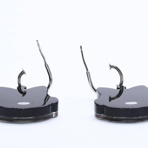 極美品 CHANEL シャネル ピアス イヤリング ロボットキャット ピンク イエロー ラメ 17S刻印 重量約7.52g 中古 4a005161
