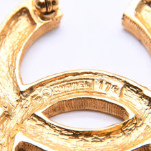 Load image into Gallery viewer, 極美品 CHANEL シャネル ブローチ ラインストーン ココマーク 9.9g GP ラインストーン ゴールド金具 中古 4a005144