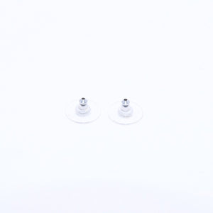 CHANEL シャネル ココマーク ピアス 重量約1.71g 04S刻印 カメリア クリア 樹脂系 両耳用 美品 中古 4a005153