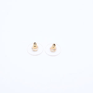 CHANEL シャネル ココマーク ピアス 重量約2.58g 99P刻印 ゴールド ブラウン GP メタル 樹脂系 両耳用 美品 中古 4a005145