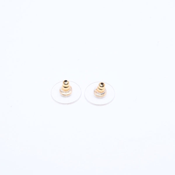 CHANEL シャネル ココマーク ピアス 重量約2.58g 99P刻印 ゴールド ブラウン GP メタル 樹脂系 両耳用 美品 中古 4a005145