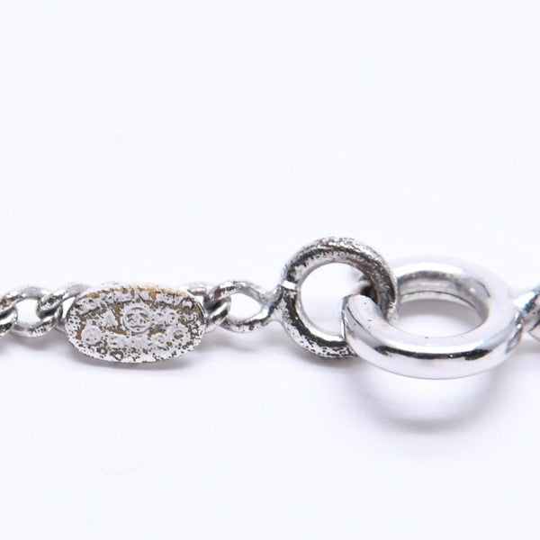 CHANEL シャネル ネックレス ココマーク ブラック シルバー 05V刻印 重量約5.64g 美品 中古 4a005152