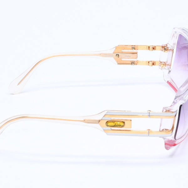 CAZAL カザール シールド サングラス アイウェア クリア マルチカラー プラスチック メタル GP 美品 中古 4a005171