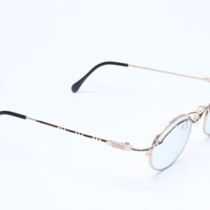 CAZAL カザール サングラス アイウェア 775 サイズ45□23 135 ゴールド ブルー メタル プラスチック 美品 中古 4a005165