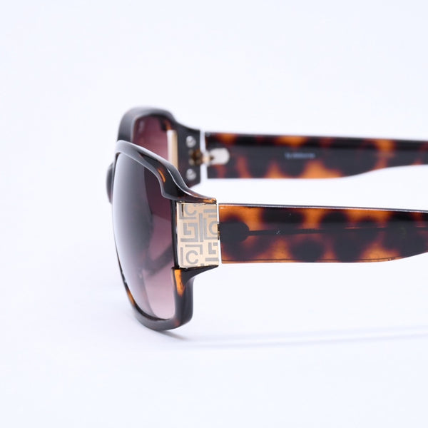 Liz claiborne リズ クレイボーン サングラス アイウェア 81521 べっ甲カラー ブラウン プラスチック メタル GP 美品 中古 4a005069