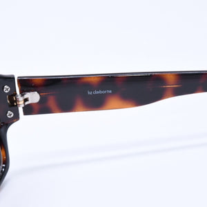 Liz claiborne リズ クレイボーン サングラス アイウェア 81521 べっ甲カラー ブラウン プラスチック メタル GP 美品 中古 4a005069
