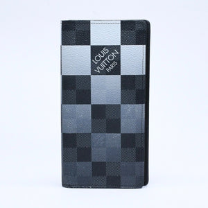極美品 LOUIS VUITTON ルイヴィトン 長財布 ダミエグラフィット N40415 グレー ホワイト ブラック ジャイアント ポルトフォイユ・ブラザNM 中古 4a005090