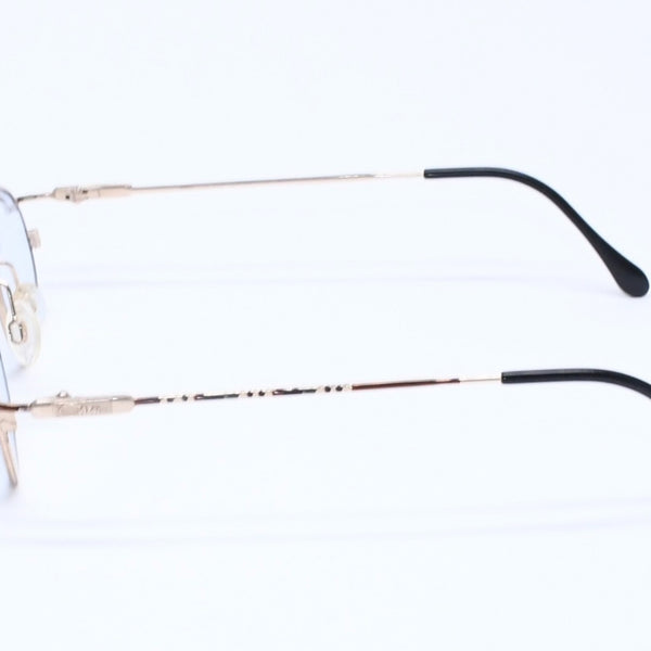 CAZAL カザール サングラス アイウェア 775 サイズ45□23 135 ゴールド ブルー メタル プラスチック 美品 中古 4a005165