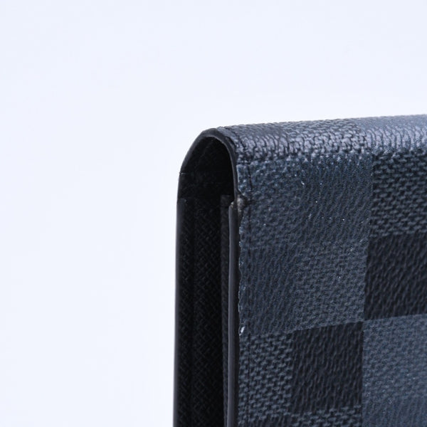 極美品 LOUIS VUITTON ルイヴィトン 長財布 ダミエグラフィット N40415 グレー ホワイト ブラック ジャイアント ポルトフォイユ・ブラザNM 中古 4a005090