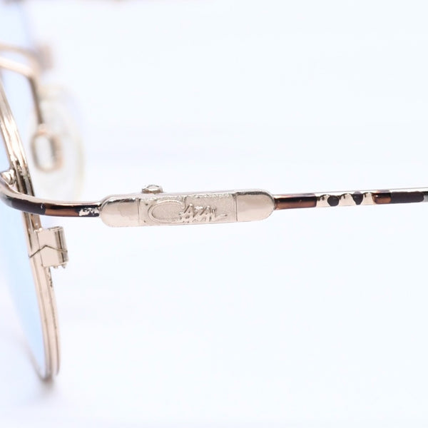 CAZAL カザール サングラス アイウェア 775 サイズ45□23 135 ゴールド ブルー メタル プラスチック 美品 中古 4a005165