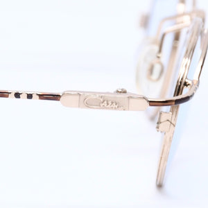 CAZAL カザール サングラス アイウェア 775 サイズ45□23 135 ゴールド ブルー メタル プラスチック 美品 中古 4a005165