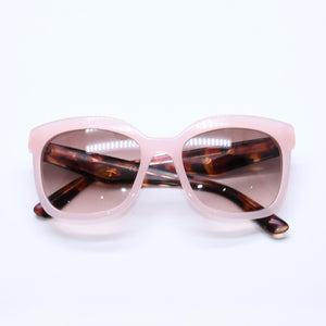 PRADA プラダ サングラス アイウェア SPR24Q-F UEW-0A6 サイズ53□19 140 べっ甲カラー ピンク 美品 中古 4a005167
