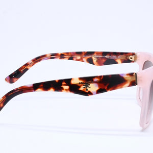PRADA プラダ サングラス アイウェア SPR24Q-F UEW-0A6 サイズ53□19 140 べっ甲カラー ピンク 美品 中古 4a005167