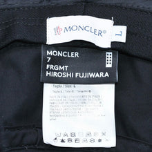 画像をギャラリービューアに読み込む, 極美品 MONCLER モンクレール FRAGMENT フラグメント バケットハット ハット ブラック サイズL 中古 4a005219