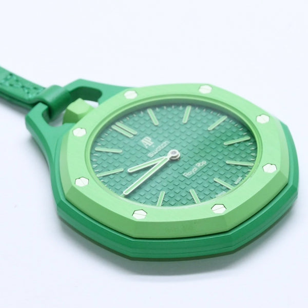 新品未使用 SWATCH スウォッチ × AUDEMARS PIGUET ROIAL POP グリーンエイト SSX03G100N ロイヤルオーク レピーヌ SISTEM51 時計 中古 4a005235